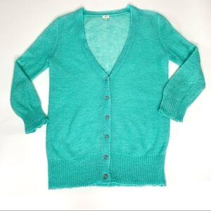 J Crew Factory Lightweight v-neck cardigan sweater